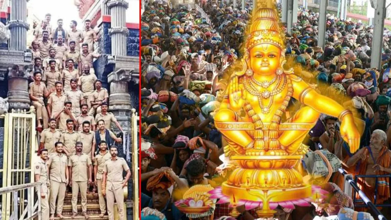 ಶಬರಿಮಲೆ ಅಯ್ಯಪ್ಪನ 18 ಮೆಟ್ಟಿಲುಗಳಿಗೆ ಪೊಲೀಸರ ಅಪಚಾರ.. ಭಾರೀ ಆಕ್ರೋಶ; ಆಗಿದ್ದೇನು?