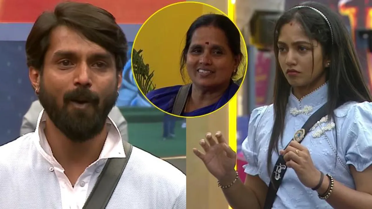 BBK11; ರಾಧೆ-ಕೃಷ್ಣ ಹಾಗೆ ಇದ್ದೀರಿ, ಭವ್ಯ ಮೇಲಿನ ಮನದಾಳ ಹಂಚಿಕೊಂಡ ತ್ರಿವಿಕ್ರಮ್​​ ತಾಯಿ
