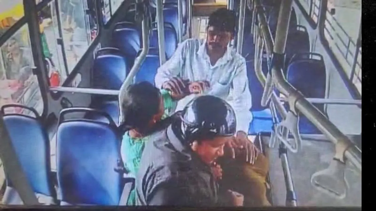 BMTC ಡ್ರೈವರ್‌ ಮೇಲೆ ಮಹಿಳೆಯ ರೌದ್ರಾವತಾರ.. ಗುದ್ದಿ, ಒದ್ದು ಹಲ್ಲೆ ಮಾಡಿದ ದೃಶ್ಯ ಸೆರೆ; ಕಾರಣವೇನು?