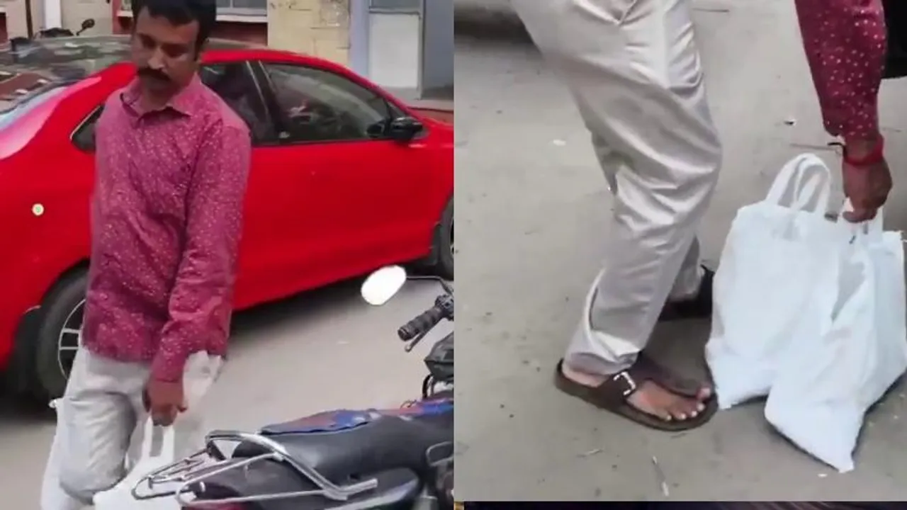 ಪತ್ನಿಗೆ ಜೀವನಾಂಶ ಕೊಡಲು ಚಿಲ್ಲರೆ ಮೂಟೆಯನ್ನೇ ಹೊತ್ತು ತಂದ ಪತಿ; ಎಷ್ಟು ಸಾವಿರ ಇತ್ತು?