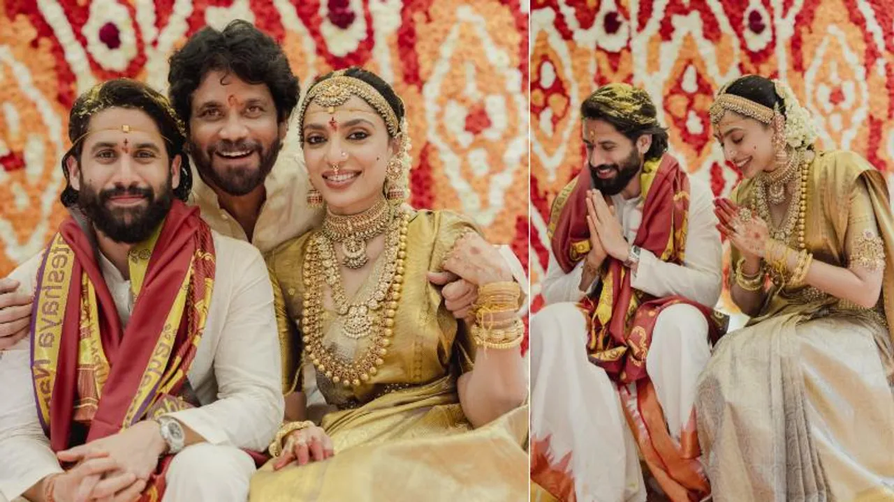 ಮದುವೆಗೆ ದುಬಾರಿ ಸೀರೆ ಧರಿಸಿದ್ದ ನಾಗ ಚೈತನ್ಯ ಪತ್ನಿ ಶೋಭಿತಾ; ಇದರ ಬೆಲೆ ಕೇಳಿದ್ರೆ ಶಾಕ್​ ಆಗ್ತೀರಾ!