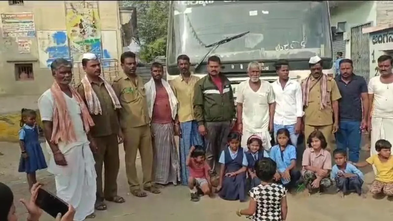 ನ್ಯೂಸ್​ಫಸ್ಟ್​ ಇಂಪ್ಯಾಕ್ಟ್; ವಿದ್ಯಾರ್ಥಿಗಳ ಕಾಲ್ನಡಿಗೆಯ ಪ್ರಯಾಣಕ್ಕೆ ಮುಕ್ತಿ; ದಶಕದ ಬಳಿಕ ಕೊನೆಗೂ ಬಂತು ಬಸ್​..!