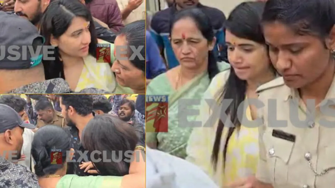 ಜೈಲಿನಿಂದ ರಿಲೀಸ್ ಆಗ್ತಿದ್ದಂತೆ ತಾಯಿನಾ ತಬ್ಬಿಕೊಂಡು ಪವಿತ್ರಾ ಗೌಡ ಭಾವುಕ