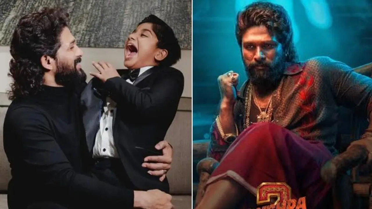 ಪುಷ್ಪ-2 ಸಕ್ಸಸ್ ಖುಷಿಯಲ್ಲಿರುವ ಅಲ್ಲು ಅರ್ಜುನ್​​ಗೆ ಮಗನಿಂದ ಮುದ್ದಾದ ಗಿಫ್ಟ್..!