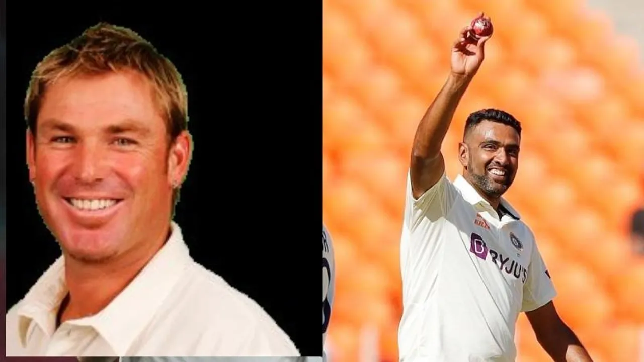 ಈ ಸಾಧನೆಯಲ್ಲಿ ಶೇನ್​ ವಾರ್ನ್​ರನ್ನೇ ಸರಿಗಟ್ಟಿದ್ದ ಅಶ್ವಿನ್.. ಮುರುಳಿಧರನ್​ಗಿಂತ ಒಂದು ಹೆಜ್ಜೆ ಹಿಂದೆ