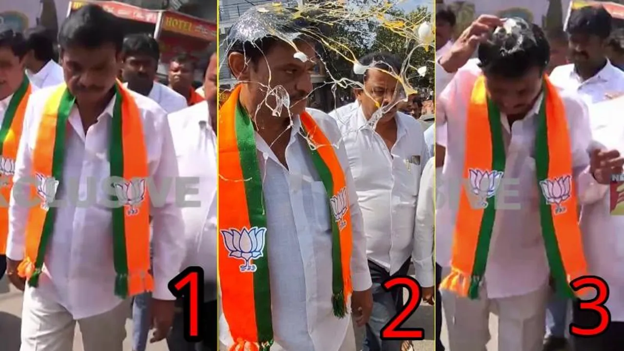 ಮುನಿರತ್ನ ತಲೆಗೆ ಮೊಟ್ಟೆ ಎಸೆತ.. R.R ನಗರದಲ್ಲಿ ಮತ್ತೊಂದು ರಣರಂಗ; ಅಸಲಿಗೆ ಆಗಿದ್ದೇನು?