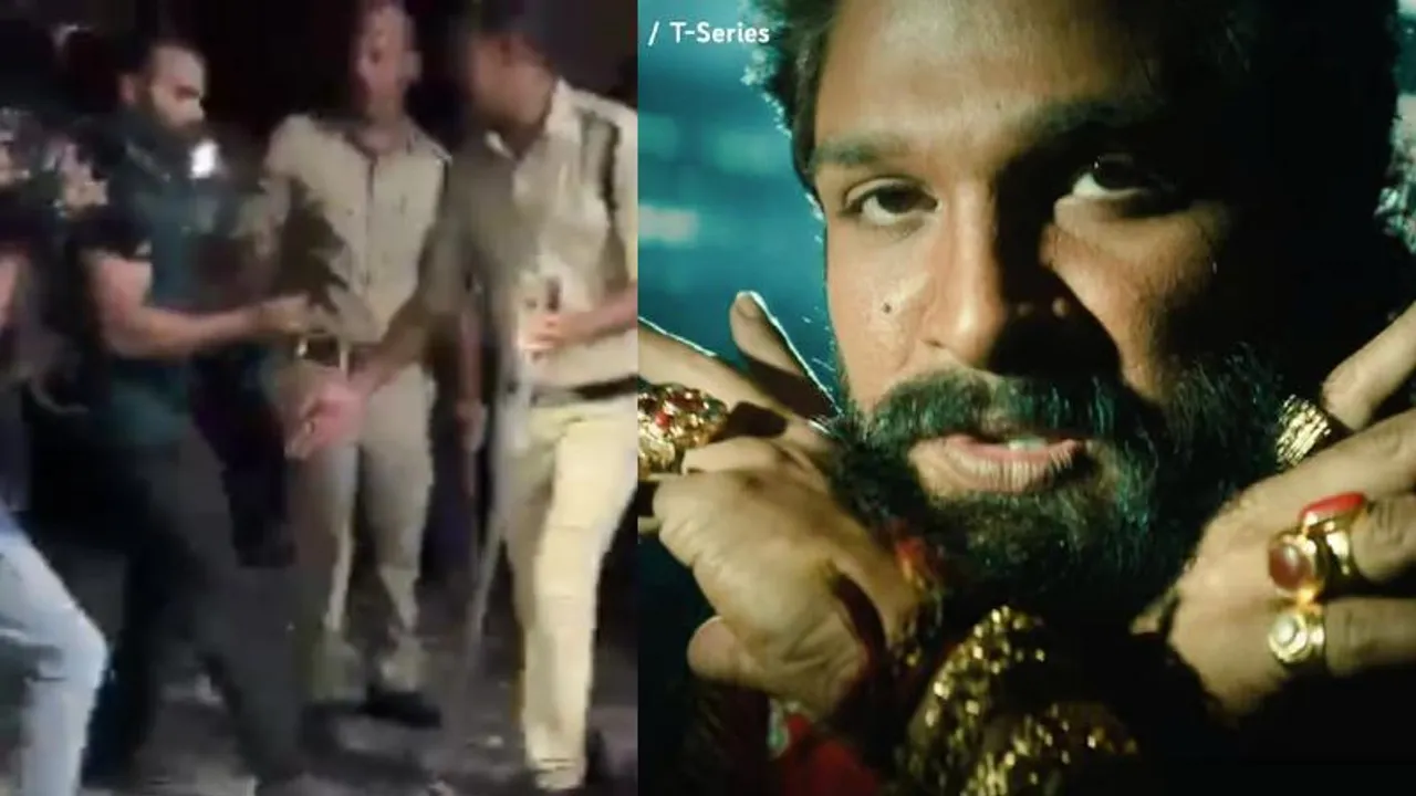 VIDEO: ಪುಷ್ಪಾ 2 ಪ್ರೀಮಿಯರ್ ಶೋ ವೇಳೆ ಅನಾಹುತ; ಪೊಲೀಸರಿಂದ ಲಾಠಿ ಚಾರ್ಜ್‌!