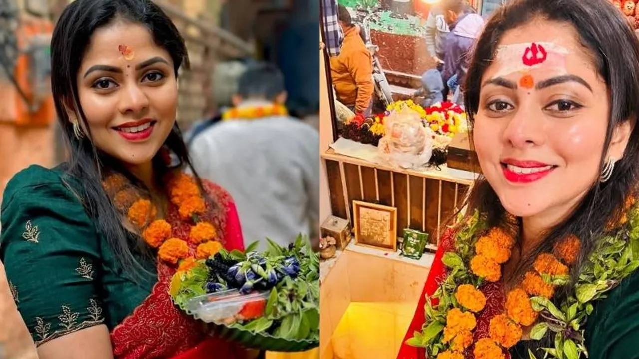 ಹಣೆಗೆ ಕುಂಕುಮ, ಕೊರಳಿಗೆ ಹಾರ.. ಗೀತಾ ಸೀರಿಯಲ್​ ಸ್ಟಾರ್​ ನಟಿ ಶರ್ಮಿತಾ ಗೌಡ ಹೋಗಿದ್ದೆಲ್ಲಿಗೆ?