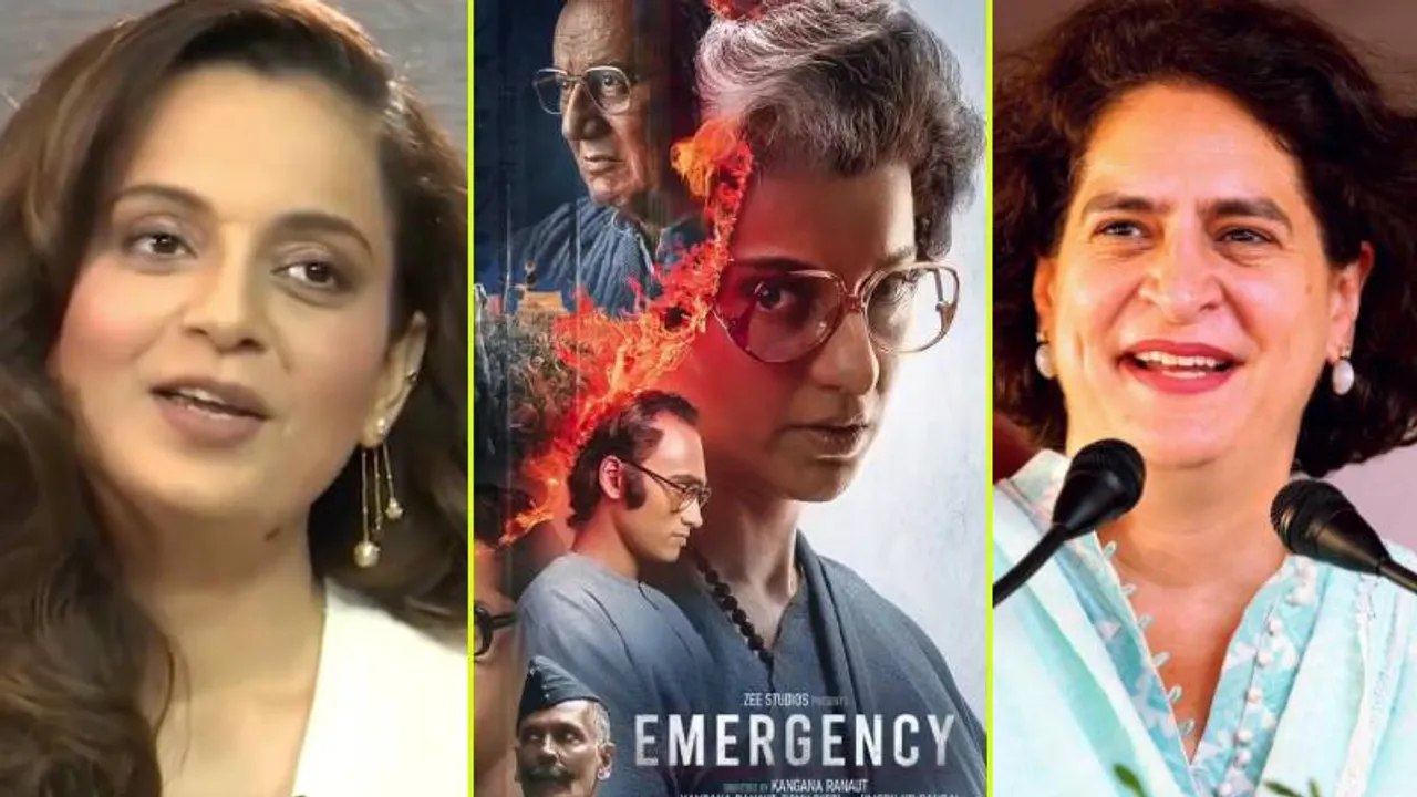 ಇಂದಿರಾ ಎಮರ್ಜೆನ್ಸಿ ಸಿನಿಮಾ ವಿವಾದ.. ಪ್ರಿಯಾಂಕಾ ಗಾಂಧಿಗೆ ಕಂಗನಾ ಹೇಳಿದ್ದೇನು? VIDEO