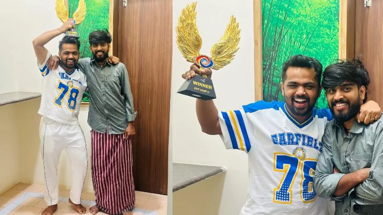 ಧನರಾಜ್​ಗೆ BIGG BOSS ಟ್ರೋಫಿ ಕೊಟ್ಟ ಹನುಮಂತ.. ದೋಸ್ತನ ಹಾಡಿ ಹೊಗಳಿದ ಪ್ರಾಣ ಸ್ನೇಹಿತ
