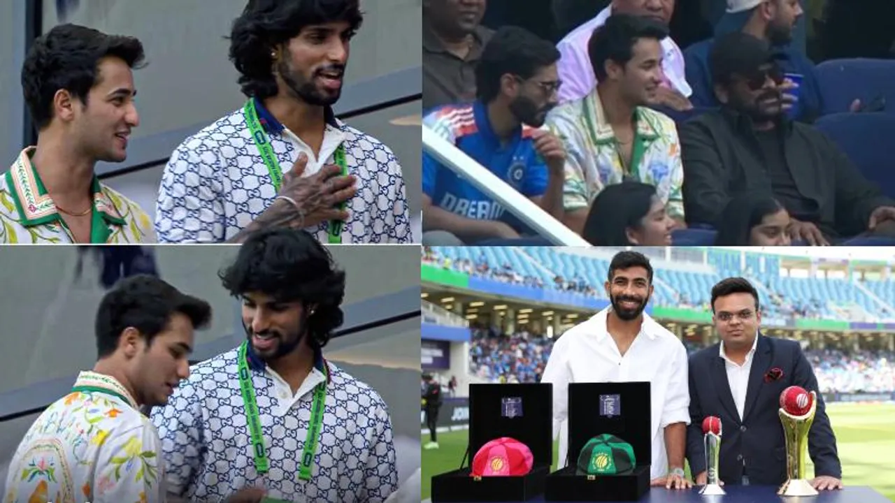 IND vs PAK; ಪಂದ್ಯ ವೀಕ್ಷಿಸುತ್ತಾ ಅಭಿಷೇಕ್, ತಿಲಕ್ ಎಂಜಾಯ್.. ಬೂಮ್ರಾಗೆ ಪ್ರಶಸ್ತಿ ಪ್ರದಾನ