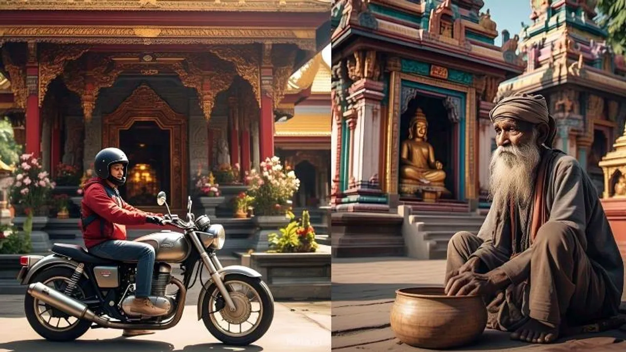 ಭಿಕ್ಷುಕನಿಗೆ RS 10 ಕೊಟ್ಟು ಲಾಕ್ ಆದ ಬೈಕ್ ಸವಾರ.. ಒಂದು ವರ್ಷ ಜೈಲು ಶಿಕ್ಷೆ..!