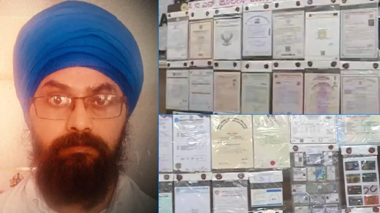ಫೇಕ್​ ಮಾರ್ಕ್ಸ್ ಕಾರ್ಡ್​ ಕಿಂಗ್‌ಪಿನ್‌ ಅರೆಸ್ಟ್​.. 522 ಅಂಕಪಟ್ಟಿ, 122 ಸೀಲ್‌, 85 ಅಕೌಂಟ್ ಸೀಜ್