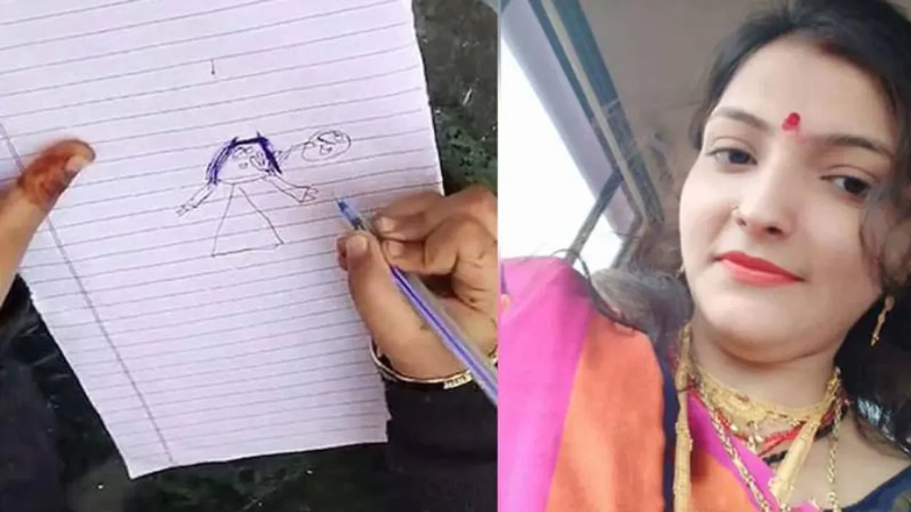 ಅಮ್ಮನ ಸಾಯಿಸಿದ್ದು ಹೀಗೆ.. 4 ವರ್ಷದ ಮಗಳ ಡ್ರಾಯಿಂಗ್ ಸ್ಕೆಚ್‌ನಿಂದ ಪೊಲೀಸರಿಗೆ ಸ್ಫೋಟಕ ಸುಳಿವು