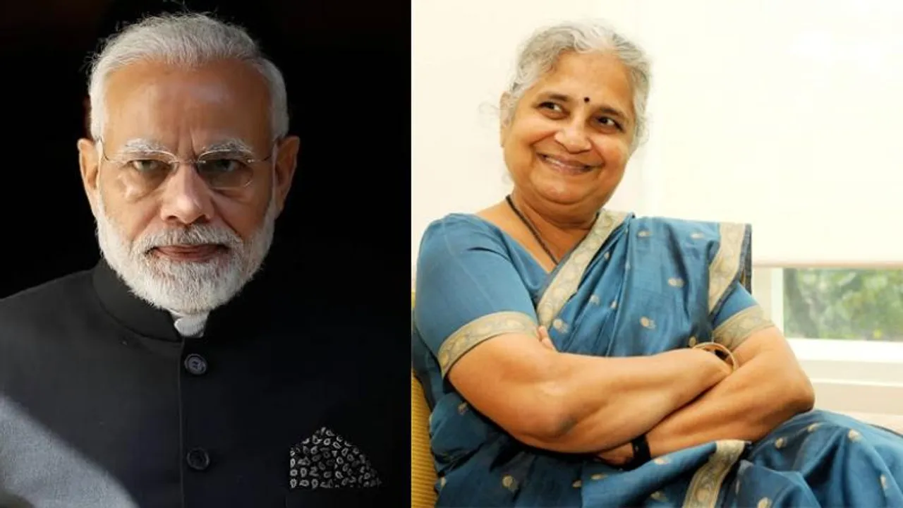 ಸುಧಾ ಮೂರ್ತಿಗೆ ಮೋದಿ ವಿಶೇಷ ಮನವಿ.. ಆನಂದ್ ಮಹೀಂದ್ರಾ ಸೇರಿ 10 ಗಣ್ಯರಿಗೆ ಸ್ಪೆಷಲ್ ಟಾಸ್ಕ್..!
