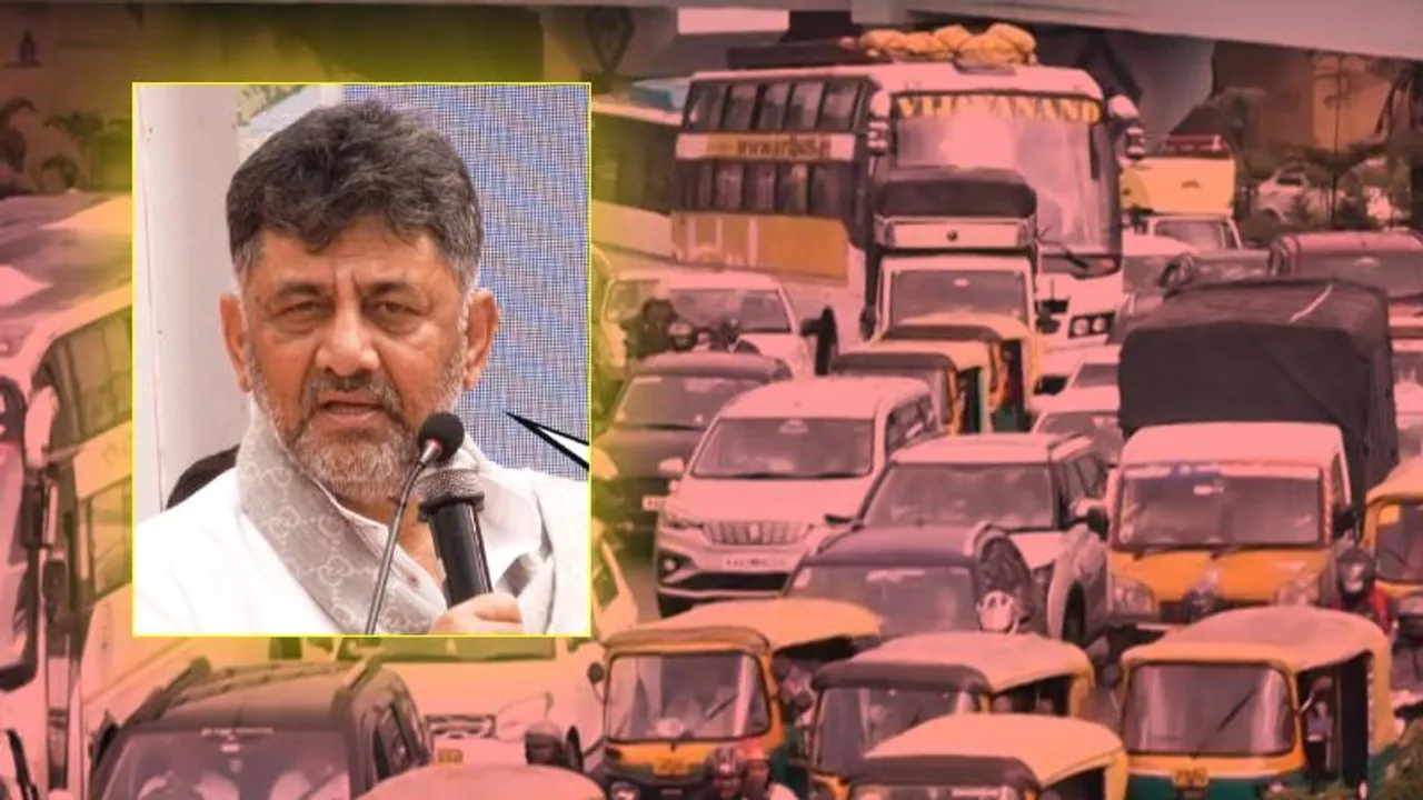 ಬೆಂಗಳೂರು ಟ್ರಾಫಿಕ್ ಬಗ್ಗೆ ಡಿಸಿಎಂ ಅಸಹಾಯಕತೆ ಮಾತು.. ಡಿ.ಕೆ ಶಿವಕುಮಾರ್ ವಿರುದ್ಧ ಬಿಜೆಪಿ ಕೆಂಡ