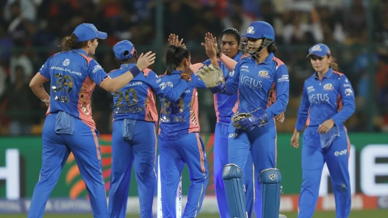 RCB ಹ್ಯಾಟ್ರಿಕ್ ಕನಸು ಭಗ್ನ.. ಮುಂಬೈ ಇಂಡಿಯನ್ಸ್​​ಗೆ​ 4 ವಿಕೆಟ್​ಗಳ ಭರ್ಜರಿ ಜಯ