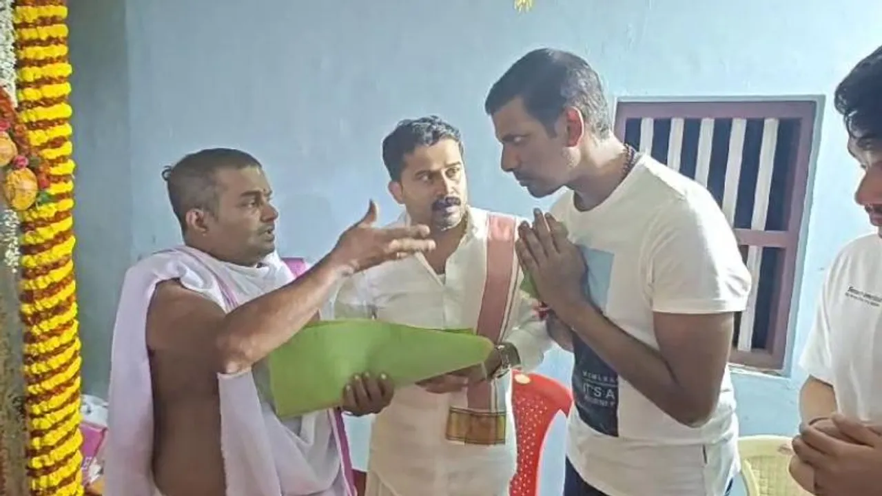 ತುಳು ನಾಡಿನ ದೈವದ ಸನ್ನಿಧಿಯಲ್ಲಿ ತಮಿಳು ನಟ.. ಶಕ್ತಿ ಸ್ಥಳದಲ್ಲಿ ಸ್ಟಾರ್​ಗೆ ಸಿಕ್ತು ಅಭಯ ಹಸ್ತ