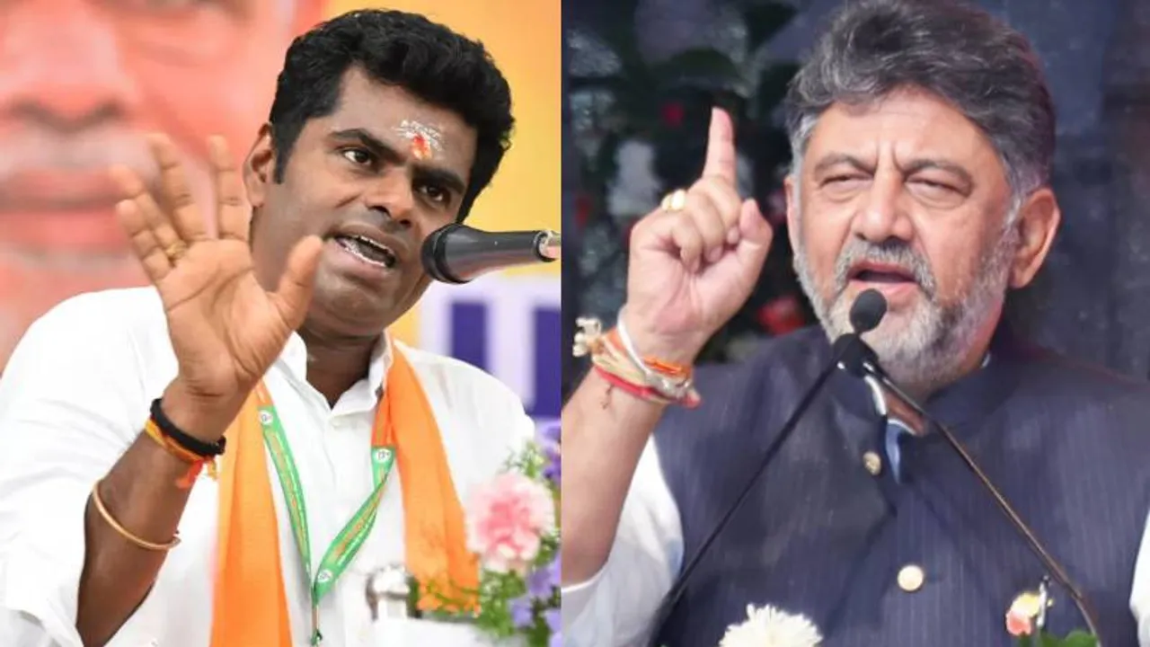 ಬಡ ಮನುಷ್ಯ ಅಣ್ಣಾಮಲೈ.. ತಮಿಳುನಾಡಿನಲ್ಲಿ ‘ಕಿಚ್ಚು’ ಹಚ್ಚಿದ ಡಿ.ಕೆ ಶಿವಕುಮಾರ್‌; ಹೇಳಿದ್ದೇನು?