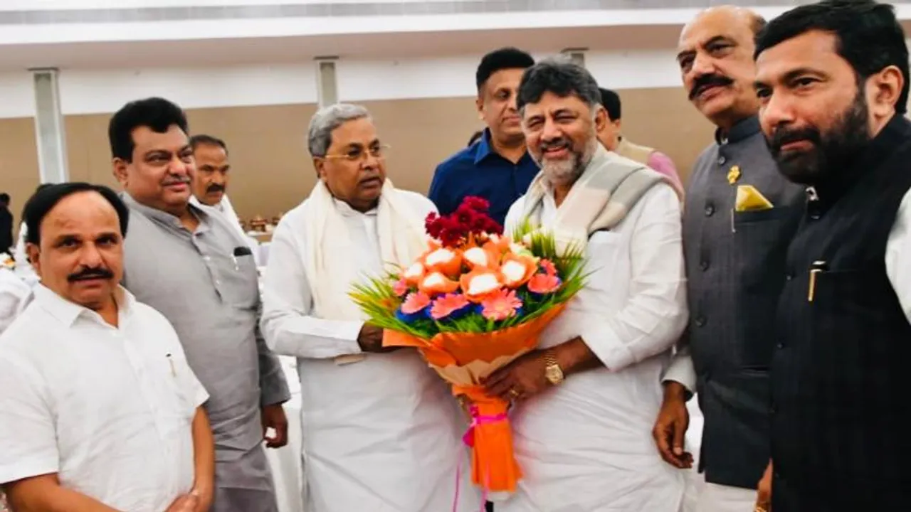 ಡಿಕೆಶಿ ಔತಣ ಕೂಟಕ್ಕೆ ಬಿಜೆಪಿ ಶಾಸಕರೂ ಬಂದಿದ್ದರು, ಆದರೆ ನಾಲ್ವರು ಸಚಿವರು ಗೈರು..!