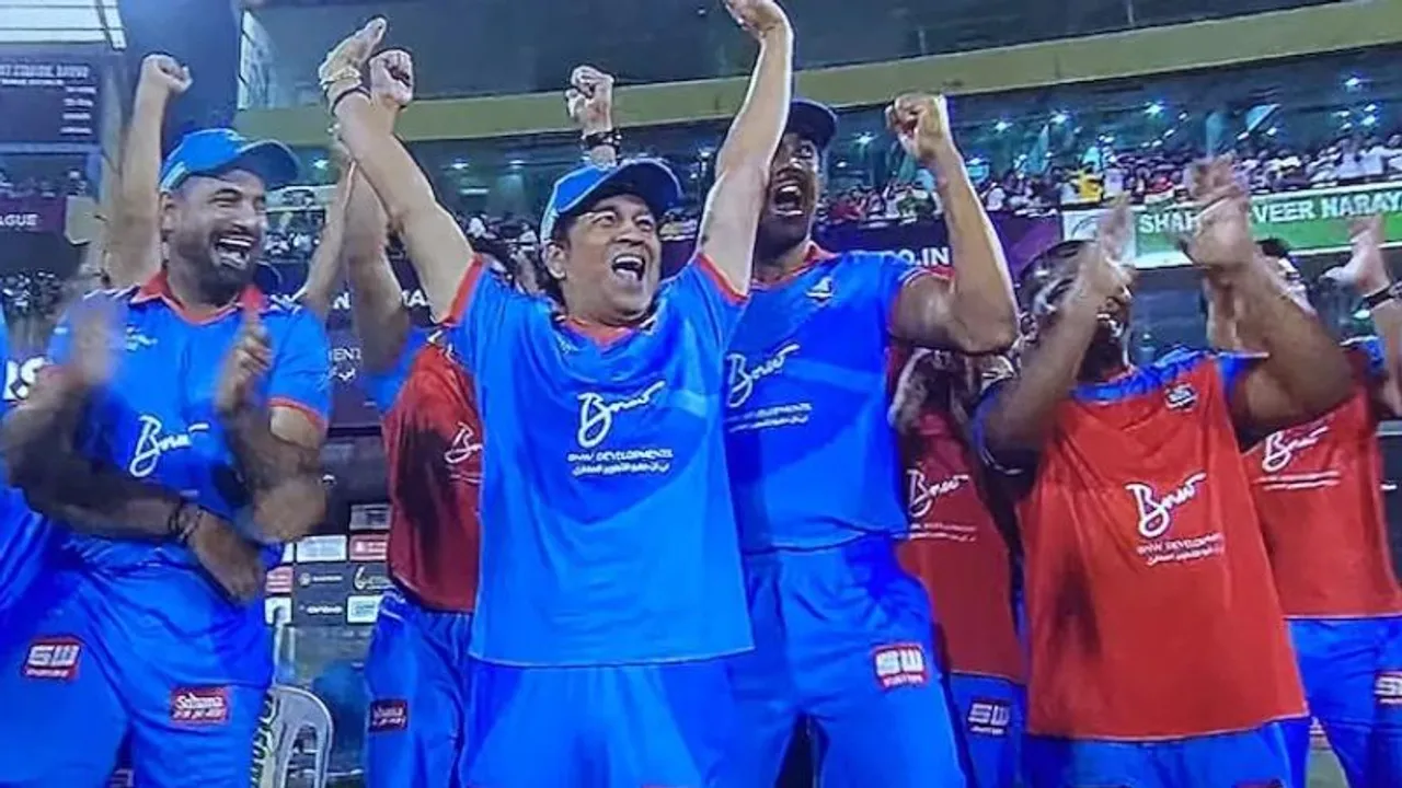 Masters League T20 ಗೆದ್ದ ಸಚಿನ್ ನೇತೃತ್ವದ ಇಂಡಿಯಾ ಮಾಸ್ಟರ್ಸ್.. 1 ಕೋಟಿ ರೂಪಾಯಿ ಬಹುಮಾನ