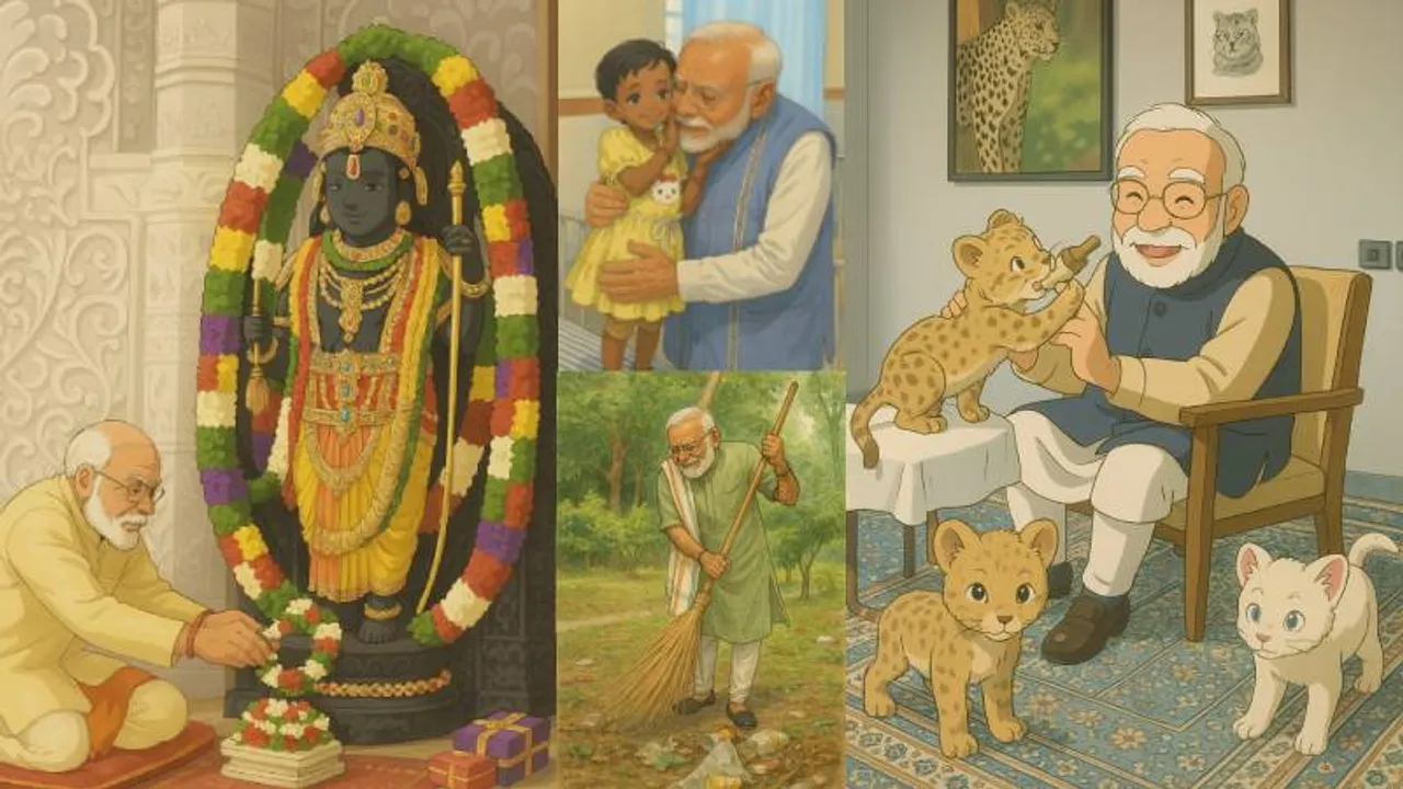 Ghibli: ಹೊಸ ಫೋಟೋ ಟ್ರೆಂಡ್‌ಗೆ ಫಿದಾ ಆದ ಮೋದಿ; ನೀವೂ ಈ ರೀತಿ ಕಾಣಬೇಕಾ ಹೀಗೆ ಮಾಡಿ!