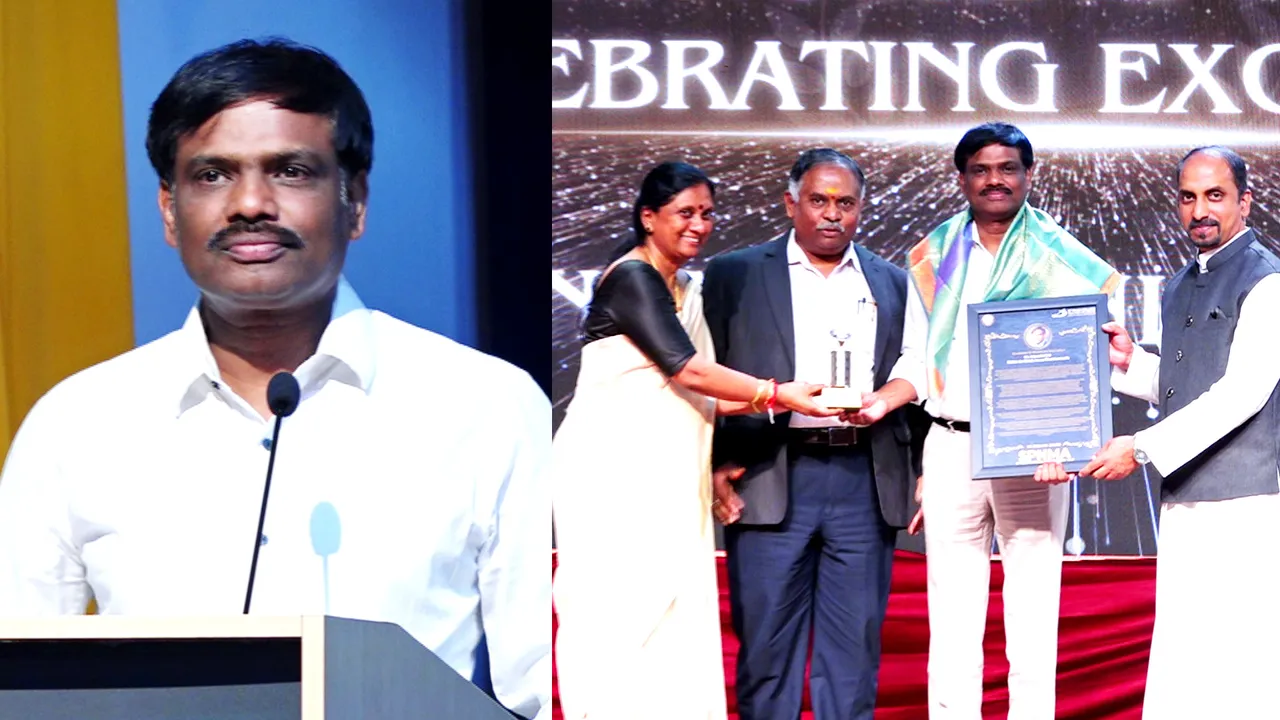 ನ್ಯೂಸ್​ಫಸ್ಟ್ ಕನ್ನಡಕ್ಕೆ ಮತ್ತೊಂದು ಗರಿ.. ಎಡಿಟರ್ ಇನ್ ಚೀಫ್ ಮಾರುತಿ ಅವರಿಗೆ ಒಲಿದ ಪ್ರಶಸ್ತಿ