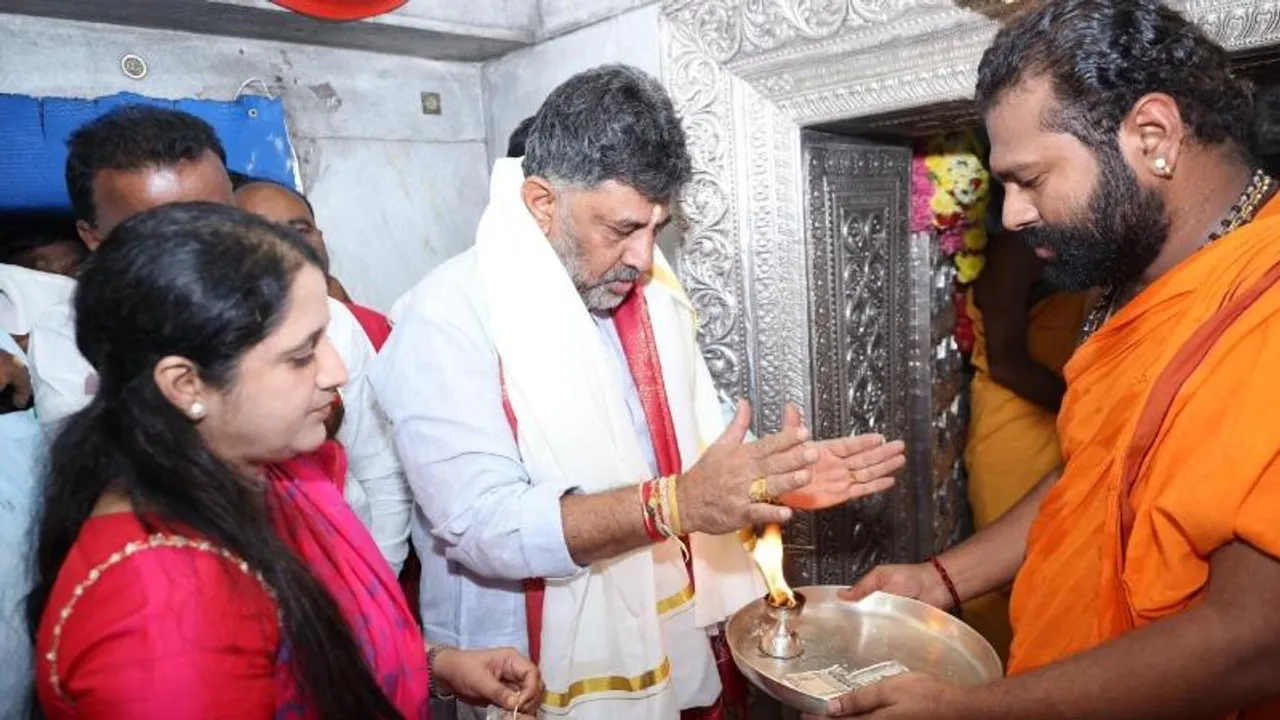 ಭಕ್ತಿ ಮಾರ್ಗ, ‘ಧರ್ಮ’ ರಾಜಕಾರಣ.. ಡಿಕೆ ಶಿವಕುಮಾರ್ ಮಾಸ್ಟರ್​ ಪ್ಲಾನ್ ಏನು..?