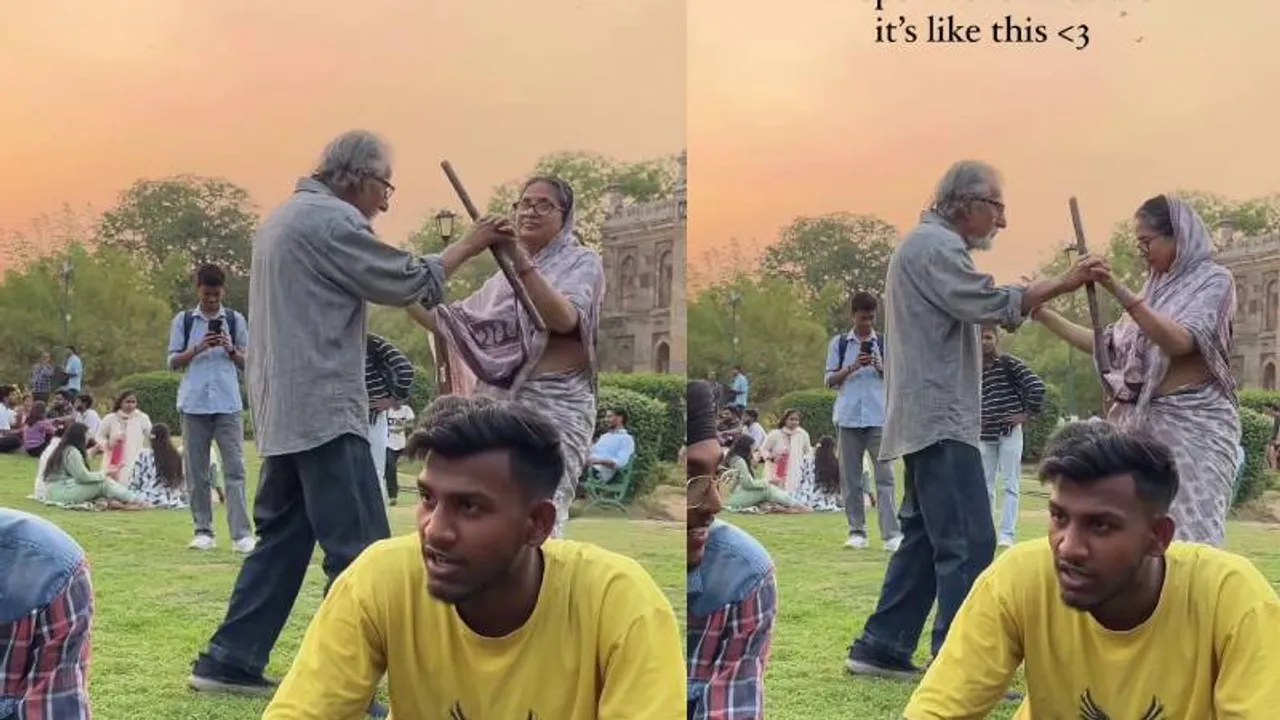 ಏನಾದ್ರೂ ಆಗ್ಲಿ.. ಜೀವನೋತ್ಸಾಹ ಹೀಗೆ ಇರಲಿ; ಈ ಜೋಡಿ ಖುಷಿಯ ವಿಡಿಯೋ ಒಮ್ಮೆ ನೋಡಿ!