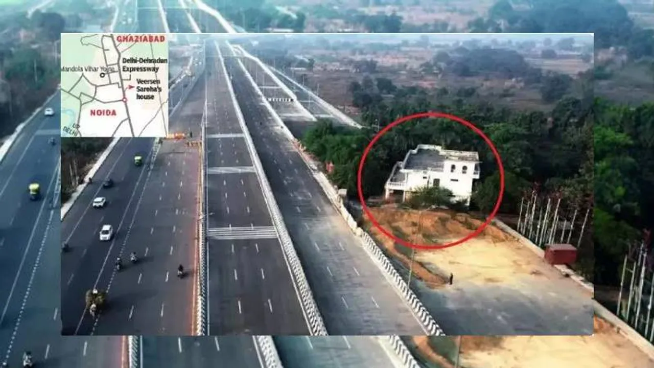12 ಸಾವಿರ ಕೋಟಿ ವೆಚ್ಚದ ಹೆದ್ದಾರಿಗೆ ಅಡ್ಡಿಯಾದ ಒಂಟಿ ಮನೆ; 25 ವರ್ಷದಿಂದ ಖಾಲಿ ಮಾಡಿಸಲು ಆಗಿಲ್ಲ!