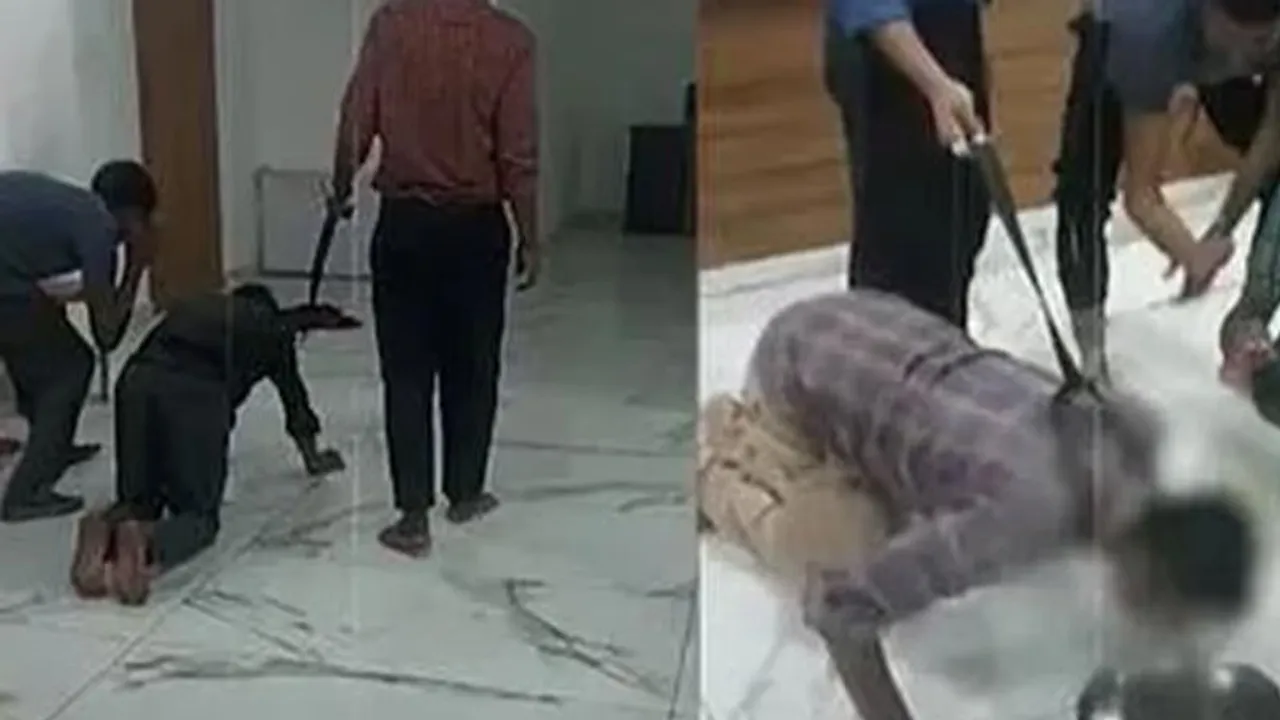 ಕೊರಳಿಗೆ ಚೈನ್.. ಸಿಬ್ಬಂದಿಗೆ ನಾಯಿಯಂತೆ ನೆಕ್ಕುವ, ಮೂತ್ರ ವಿಸರ್ಜಿಸುವ ಶಿಕ್ಷೆ ಕೊಟ್ಟ ಕ್ರೂರಿ ಬಾಸ್!