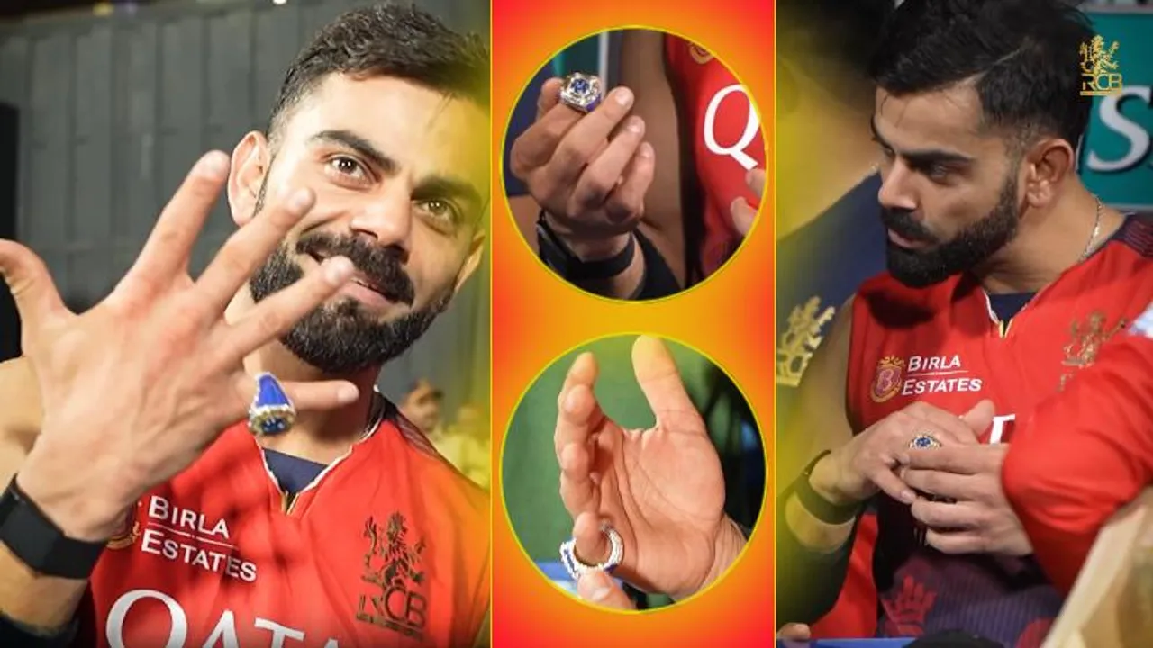 ವಿರಾಟ್ ಕೊಹ್ಲಿ ಬಳಿ ಭಾರೀ ಮೌಲ್ಯದ ಡೈಮೆಂಡ್ ಉಂಗುರ.. ಗಿಫ್ಟ್ ಮಾಡಿದ್ದು ಯಾರು..?