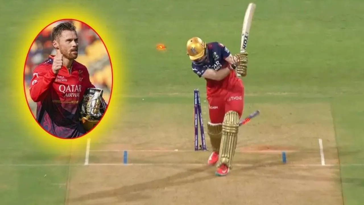 ಮೊದಲ ಓವರ್​​ನಲ್ಲೇ RCB ವಿಸ್ಫೋಟಕ ಬ್ಯಾಟರ್ ಕ್ಲೀನ್ ಬೋಲ್ಡ್​