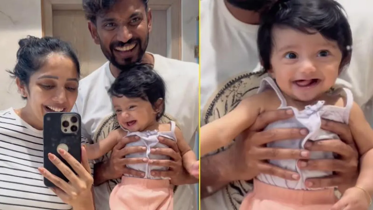 ಲವ್​ ಯೂ ಕಂದ.. ಎನ್ನುತ್ತ ಕ್ಯೂಟ್​ ಮಗಳಿಗೆ ಬ್ಯೂಟಿಫುಲ್​ ಸಾಂಗ್ ಡೆಡಿಕೇಟ್ ಮಾಡಿದ ಸ್ಟಾರ್ ದಂಪತಿ.. VIDEO