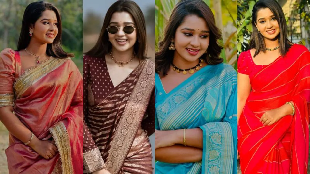 ರಾಮಾಚಾರಿ ಸೀರಿಯಲ್​ ಚಾರು ಸೀರೆ ಮೇಲೆ ಹೆಣ್ಮಕ್ಕಳ ಕಣ್ಣು; ನಟಿ ಮೌನ ಗುಡ್ಡೆಮನೆ ಕಲೆಕ್ಷನ್ ನೋಡಿ!