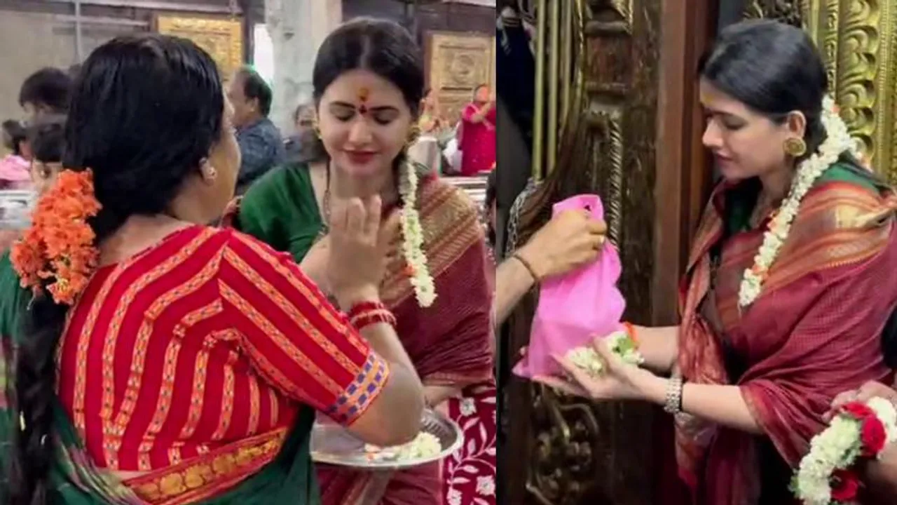 ಮಡಿಲಕ್ಕಿ ಕೊಟ್ಟು ಕಾನೂನು ಸಂಕಷ್ಟದಿಂದ ಪಾರು ಮಾಡುವಂತೆ ಶಕ್ತಿ ದೇವತೆಗೆ ‘ಪವಿತ್ರ’ ಪ್ರಾರ್ಥನೆ..!