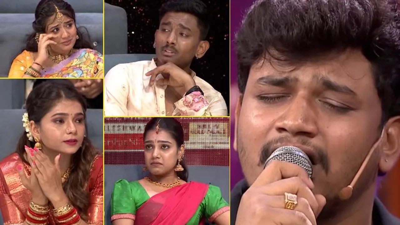 ಎಲ್ಲರ ಕಣ್ಣಲ್ಲೂ ನೀರು ತರಿಸಿದ ಸುನಿಲ್  ಹಾಡು.. ಅಪ್ಪನ ನೆನೆದು ಕಣ್ಣೀರಿಟ್ಟ ಗಾಯಕ