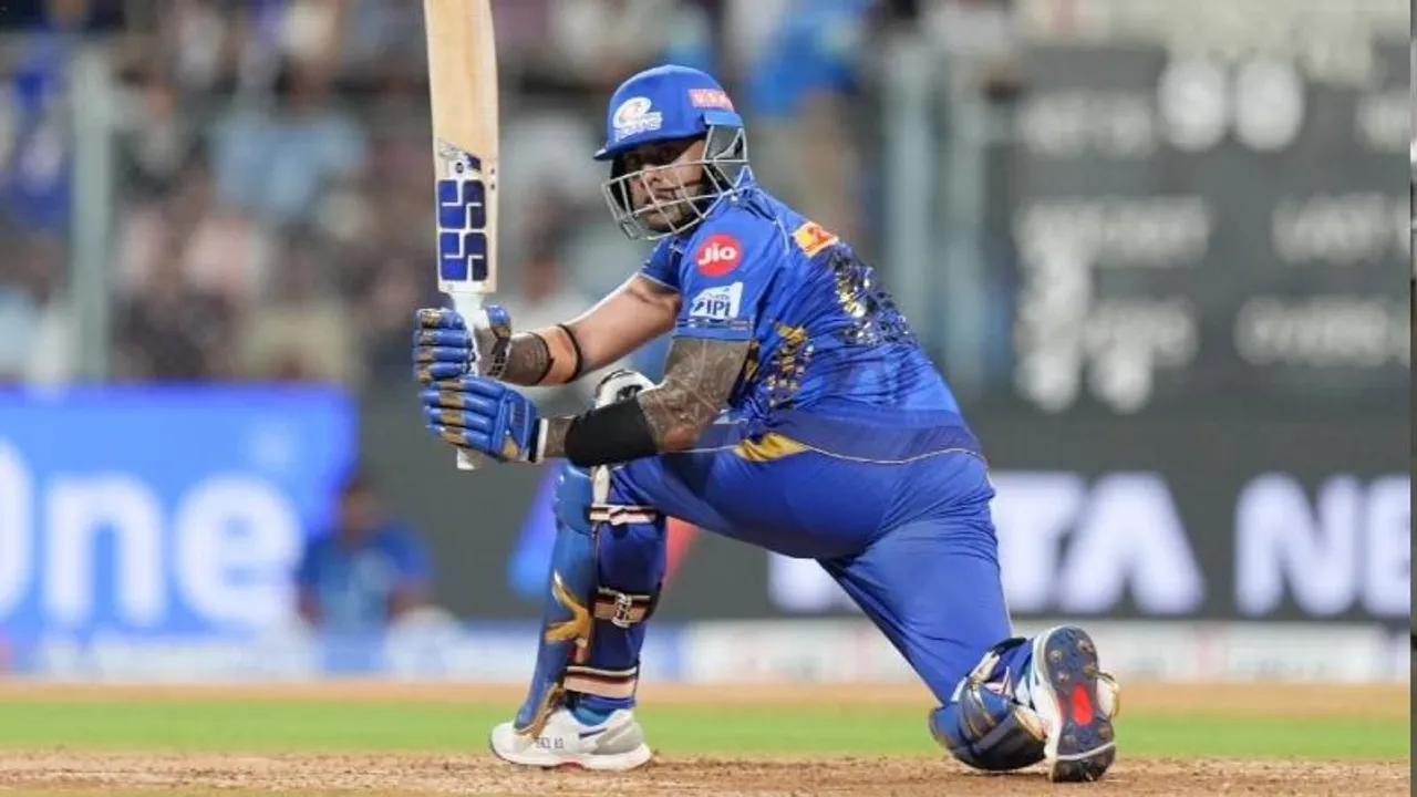4, 4, 4, 4, 4, 4, 6, 6; ಸೂರ್ಯಕುಮಾರ್ ಮತ್ತೆ ಅಬ್ಬರ.. ಎದುರಾಳಿಗೆ ಸಾಧಾರಣ ಟಾರ್ಗೆಟ್