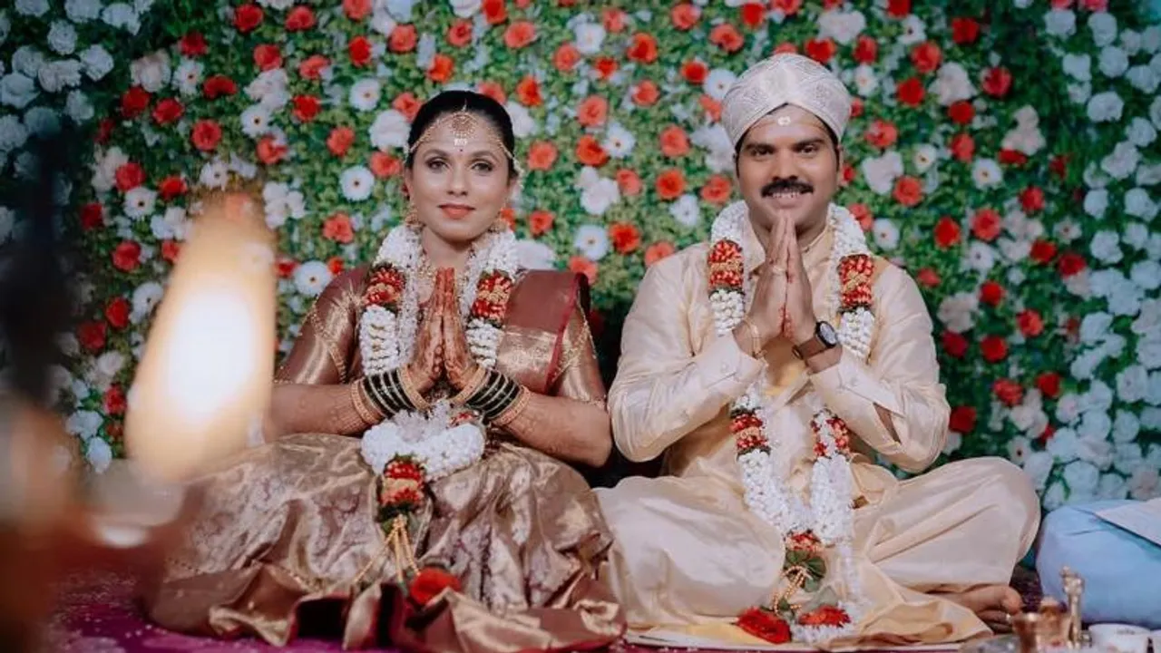 ಅದ್ಧೂರಿಯಾಗಿ ಮದ್ವೆಯಾದ ಪುಟ್ಟಕ್ಕನ ಮಕ್ಕಳು ಸೀರಿಯಲ್ ನಟ ಗಜೇಂದ್ರ ಮರಸಣಿಗೆ; PHOTOS