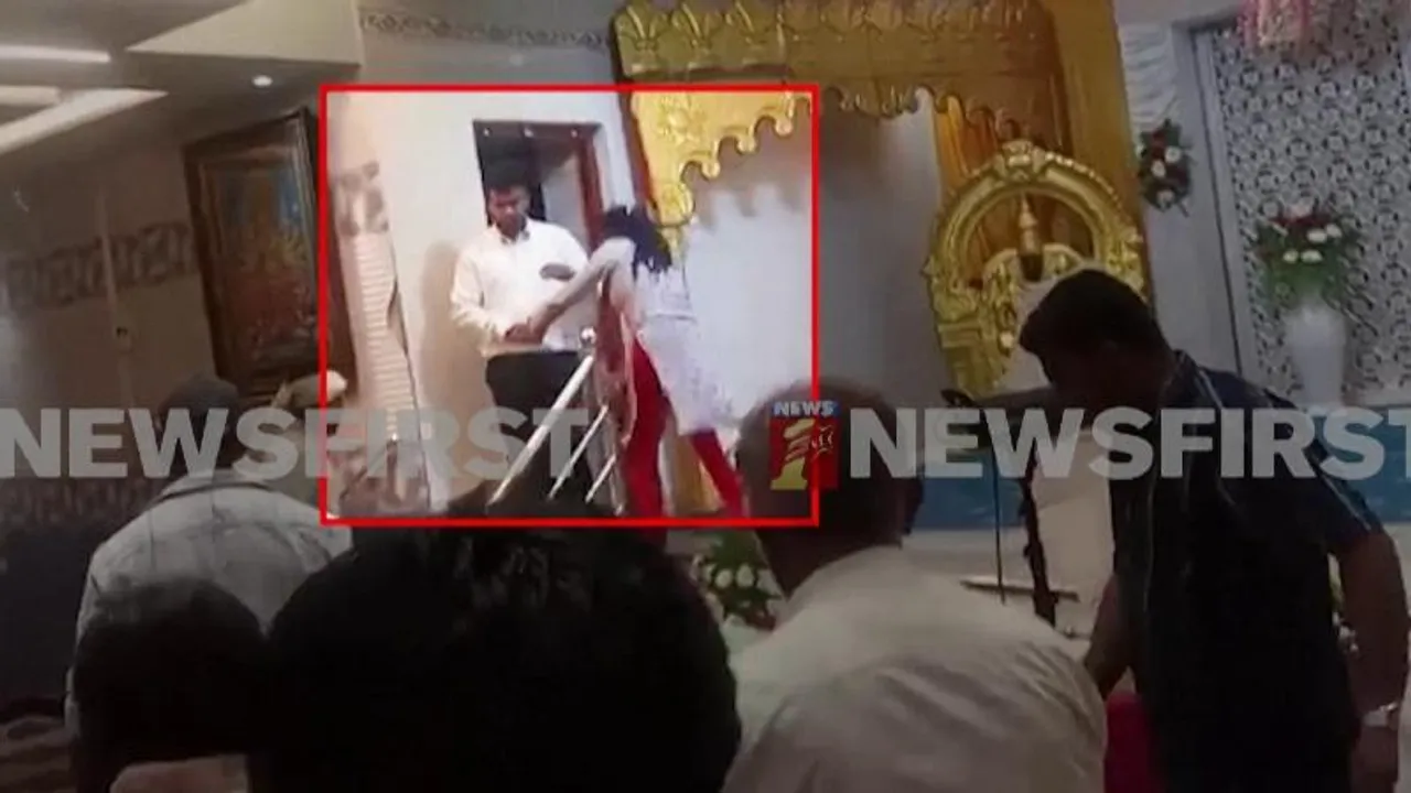 ಮದುವೆ ಆಗ್ತಿದ್ದ ಪತಿಗೆ ಮಂಟಪದಲ್ಲೇ ಚಪ್ಪಲಿ ಏಟು ಕೊಟ್ಟ ಪತ್ನಿ.. ಚಿತ್ರದುರ್ಗದಲ್ಲಿ ಶಾಕಿಂಗ್ ಘಟನೆ..