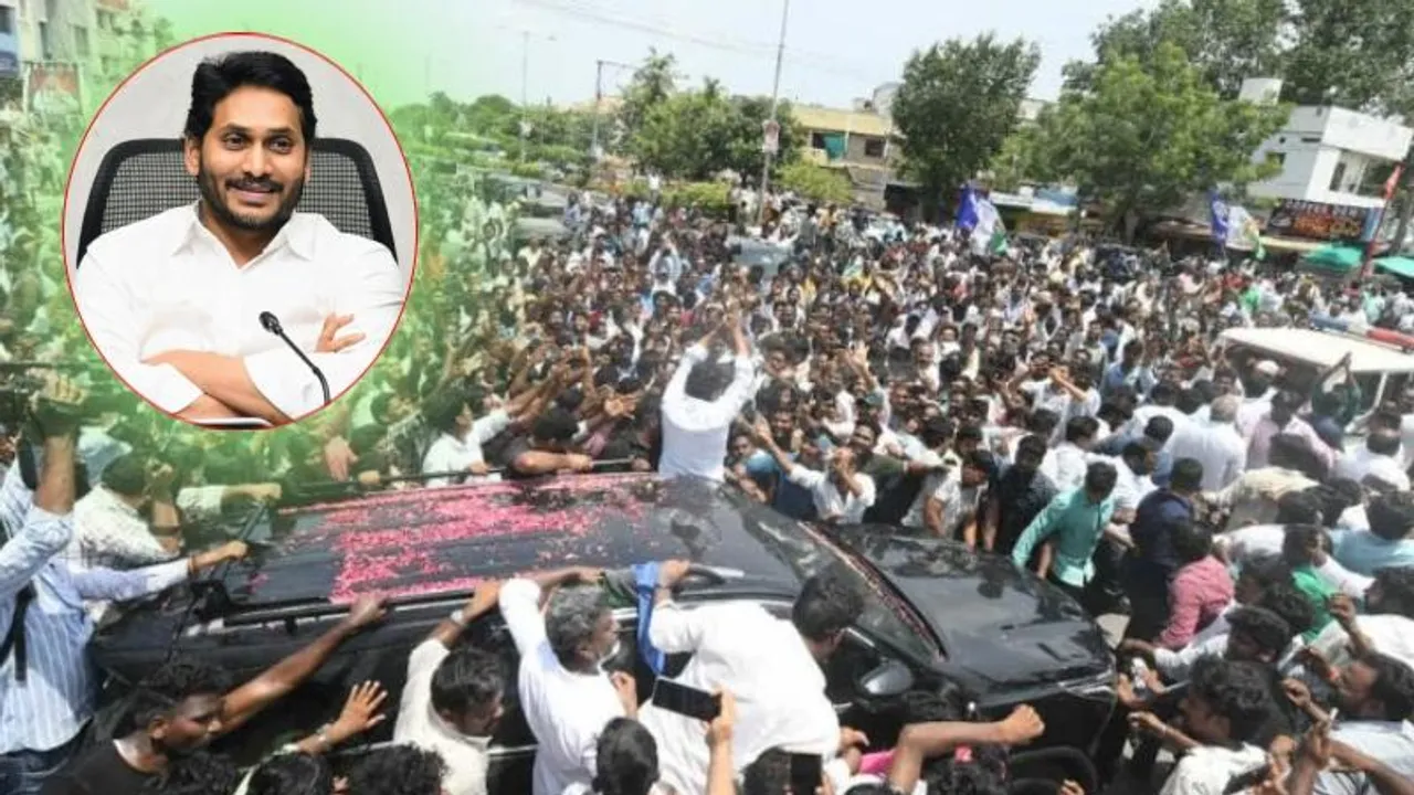 ಬೆಂಬಲಿಗನ ಕುತ್ತಿಗೆ ಮೇಲೆ ಹರಿದ ಮಾಜಿ ಸಿಎಂ ಕಾರು.. ಜಗನ್​ ರೋಡ್​ ಶೋನಲ್ಲಿ ವ್ಯಕ್ತಿ ಕೊನೆಯುಸಿರು