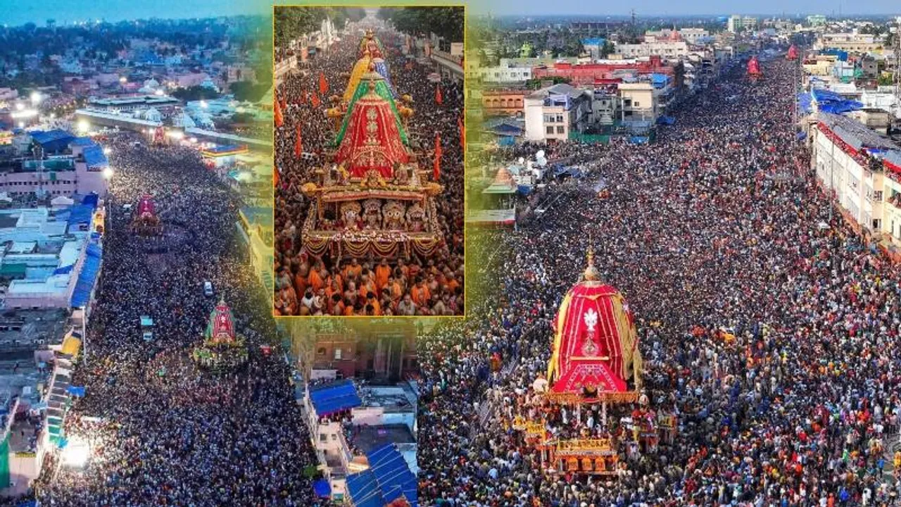 ಜಗನ್ನಾಥ ರಥಯಾತ್ರೆ ಸಂಭ್ರಮದಲ್ಲಿ ಕಾಲ್ತುಳಿತ.. ಉಸಿರು ಚೆಲ್ಲಿದ ಮೂವರು ಭಕ್ತರು, ಹಲವರು ಗಂಭೀರ!