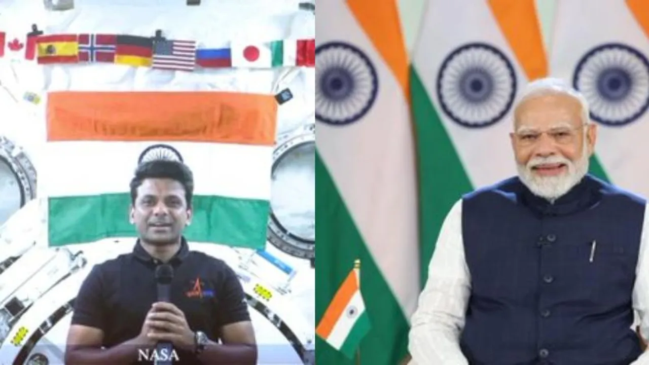 ಬಾಹ್ಯಾಕಾಶದಲ್ಲಿ ಇತಿಹಾಸ ಸೃಷ್ಟಿಸಿದ ಶುಭಾಂಶು ಶುಕ್ಲಾ ಜೊತೆ ಪ್ರಧಾನಿ ಮೋದಿ ಮಾತುಕತೆ; VIDEO