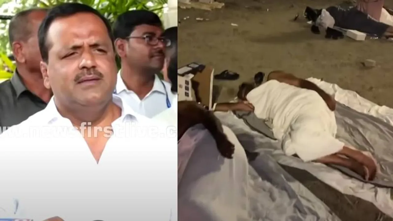 ರಸ್ತೆಯಲ್ಲಿ ಮಲಗಿ ರಾತ್ರಿ ಕಳೆದ ಸ್ಪೀಕರ್ ಯು.ಟಿ ಖಾದರ್; ಹಜ್ ಪ್ರವಾಸದಲ್ಲಿ ವಿಶೇಷ ಪ್ರಾರ್ಥನೆ