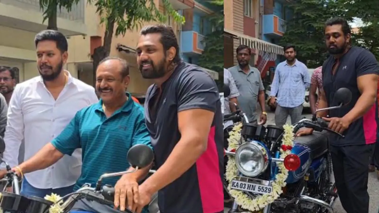ಅಣ್ಣ ಚಿರು ಸರ್ಜಾ ಬೈಕ್​ಗೆ ಹೊಸ ರೂಪ ಕೊಟ್ಟ ಧ್ರುವ.. ಫೋಟೋಸ್​ ಹೇಗಿದೆ ನೋಡಿ!