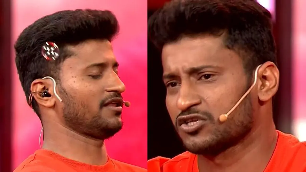 ‘ತಪ್ಪಾಯ್ತು ಮುದ್ದಮ್ಮ’.. ವೇದಿಕೆ ಮೇಲೆ ಪ್ರೀತಿಸಿದ ಹುಡುಗಿ ನೆನೆದು ನಟ ಹುಲಿ ಕಾರ್ತಿಕ್ ಭಾವುಕ..!