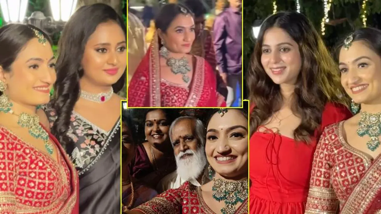 ಕಿರುತೆರೆ ನಟಿ ವೈಷ್ಣವಿ ಗೌಡ ಅದ್ಧೂರಿ ರಿಸೆಪ್ಷನ್.. ಯಾರೆಲ್ಲಾ ಬಂದಿದ್ರು?