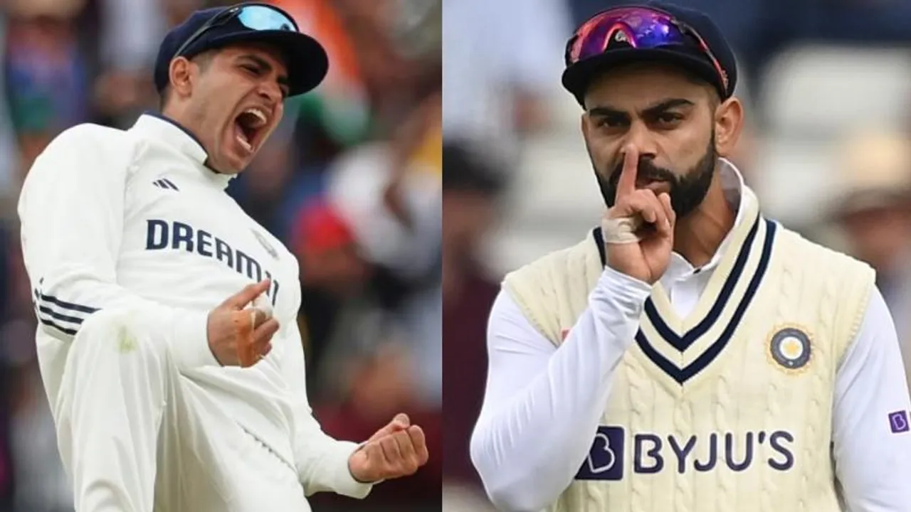 ಕಿಂಗ್​ ಕೊಹ್ಲಿ ಬ್ರ್ಯಾಂಡ್ ಬಿಲ್ಡ್​ ಮಾಡಲು ಮುಂದಾದ ಗಿಲ್.. ಮ್ಯಾಚ್​ನಲ್ಲಿ ಏನೇನು ಮಾಡಿದ್ರು?
