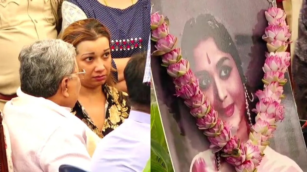 ಸರೋಜಾದೇವಿ ಅವರ ಅಂತಿಮ ದರ್ಶನ ಪಡೆದ ಸಿಎಂ -ಸಕಲ ಸರ್ಕಾರಿ ಗೌರವ ನೀಡುವ ಘೋಷಣೆ
