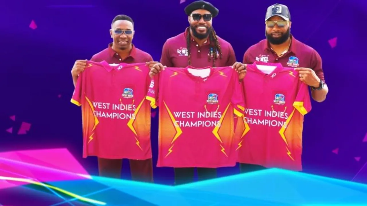 ಚಿನ್ನ ಮಿಶ್ರಿತ ಜೆರ್ಸಿ ಧರಿಸಿ ಕ್ರಿಕೆಟ್​ ಆಡಿದ ವೆಸ್ಟ್​ ಇಂಡೀಸ್​ ಆಟಗಾರರು​.. ಏನ್ ಸ್ಪೆಷಲ್?